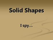 Solid Shapes