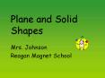 Plane and Solid Shapes PowerPoint PPT Presentation