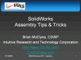SolidWorks%20Assembly%20Tips%20 PowerPoint PPT Presentation