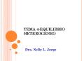 TEMA 4-EQUILIBRIO HETEROGENEO PowerPoint PPT Presentation