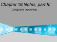 Chapter 18 Notes, part III PowerPoint PPT Presentation