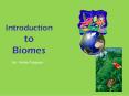 Introduction to Biomes PowerPoint PPT Presentation