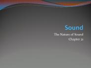 Sound