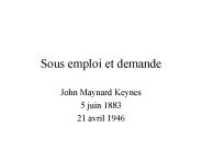 Sous emploi et demande