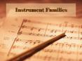 Instrument Families PowerPoint PPT Presentation