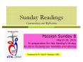 Sunday Readings Commentary and Reflections PowerPoint PPT Presentation