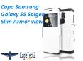 Capa Samsung Galaxy S5 Spigen Slim Armor view PowerPoint PPT Presentation
