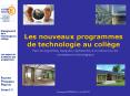 Les nouveaux programmes de technologie au coll PowerPoint PPT Presentation