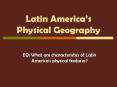 Latin America PowerPoint PPT Presentation