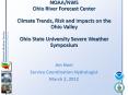 NOAA/NWS Ohio River Forecast Center Climate Trends, Risk and Impacts on the Ohio Valley Ohio State University Severe Weather Symposium PowerPoint PPT Presentation