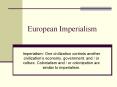 European Imperialism PowerPoint PPT Presentation