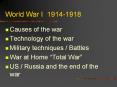World%20War%20I%201914-1918 PowerPoint PPT Presentation