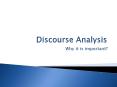 Discourse%20Analysis PowerPoint PPT Presentation