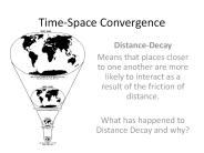 Time-Space Convergence