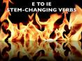 Stem-Changing Verbs PowerPoint PPT Presentation