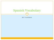 BY VANESSA
