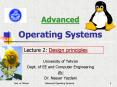 Advanced  Operating Systems PowerPoint PPT Presentation