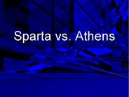 Sparta vs. Athens
