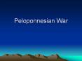 Peloponnesian War PowerPoint PPT Presentation