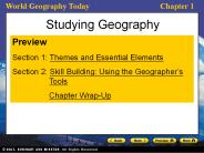 Studying Geography