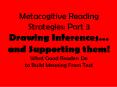 Metacogitive Reading Strategies: Part 3 Drawing Inferences PowerPoint PPT Presentation