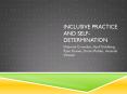 Inclusive%20Practice%20and%20Self-Determination PowerPoint PPT Presentation