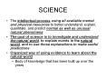 SCIENCE PowerPoint PPT Presentation