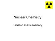 Nuclear Chemistry
