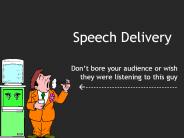 Speech Delivery