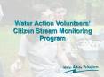 Water Action Volunteers PowerPoint PPT Presentation