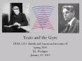 Yeats and the Gyre PowerPoint PPT Presentation