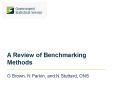 A Review of Benchmarking Methods PowerPoint PPT Presentation