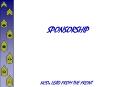 SPONSORSHIP PowerPoint PPT Presentation