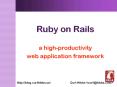 Ruby on Rails PowerPoint PPT Presentation