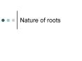 Nature of roots PowerPoint PPT Presentation