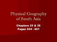 Physical%20Geography%20of%20South%20Asia PowerPoint PPT Presentation