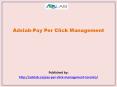 Pay Per Click Management PowerPoint PPT Presentation