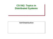 CS 542: Topics in Distributed Systems