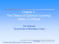 Chapter 2: The Theory of Optimum Currency Areas: A Critique PowerPoint PPT Presentation