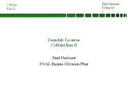 Fermilab Tevatron Collider Run II