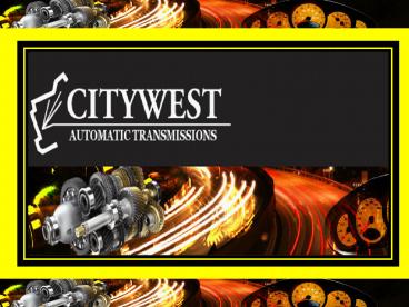 Automatic Transmission Repairs Perth