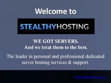 Budget Dedicated Servers