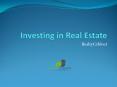 investing in real estate PowerPoint PPT Presentation