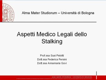 Alma Mater Studiorum 