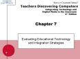 Evaluating Educational Technology and Integration Strategies PowerPoint PPT Presentation