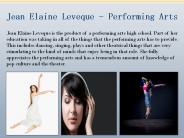 Jean Elaine Leveque - Performing Arts (1)