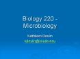 Biology 220 - Microbiology PowerPoint PPT Presentation