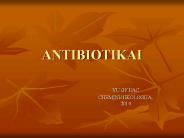 ANTIBIOTIKAI