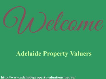 Complete Your Valuation services with Adelaide Property Valuations