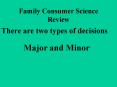 Family Consumer Science Review PowerPoint PPT Presentation